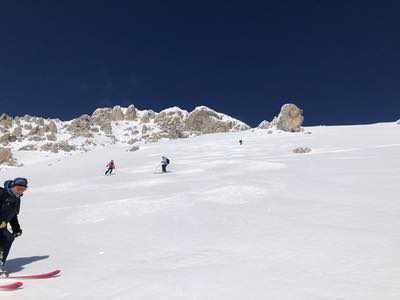 Scialpinismo in Abruzzo, quando qualcuno ascolta le tue preghiere